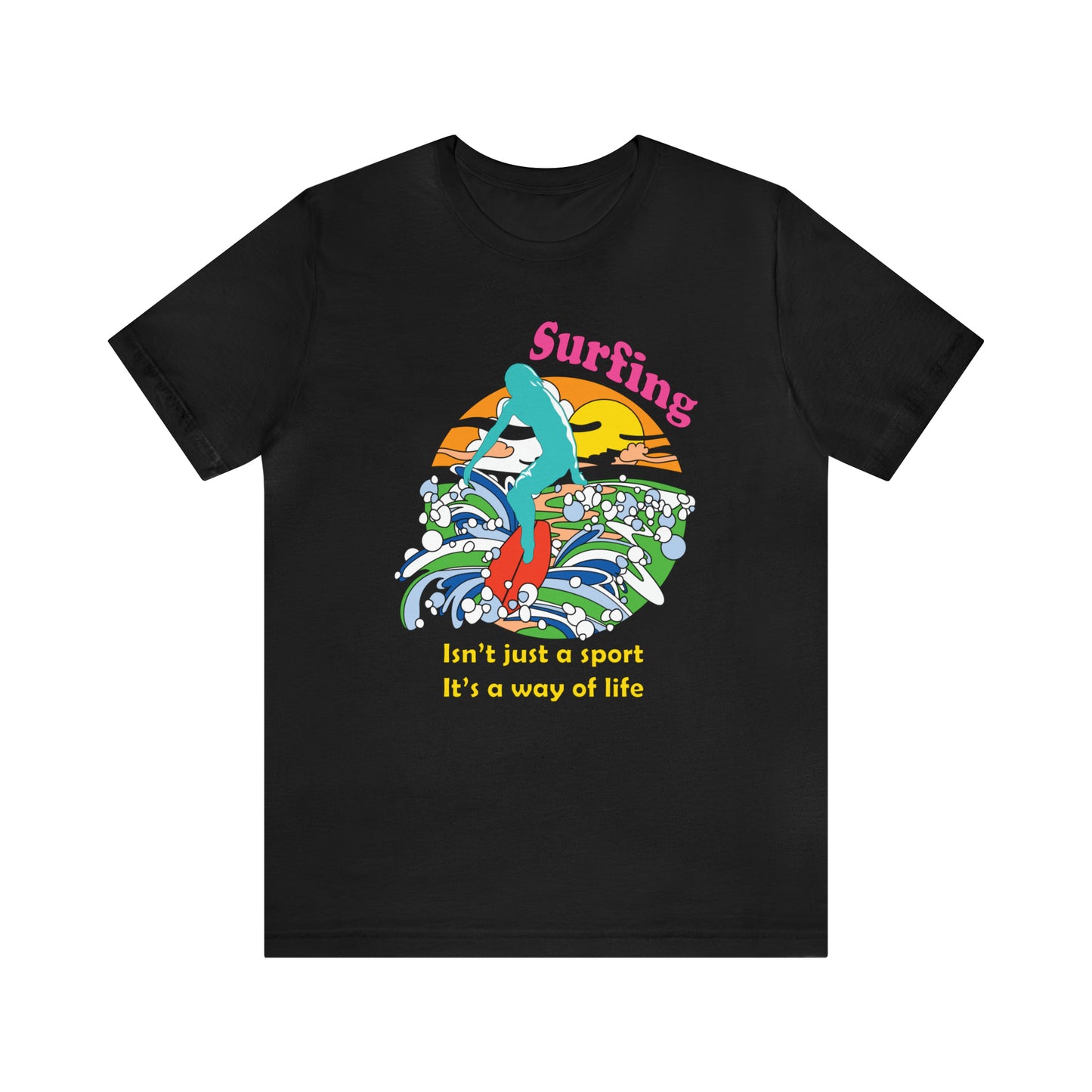 Surfing A Way of Life T-Shirt