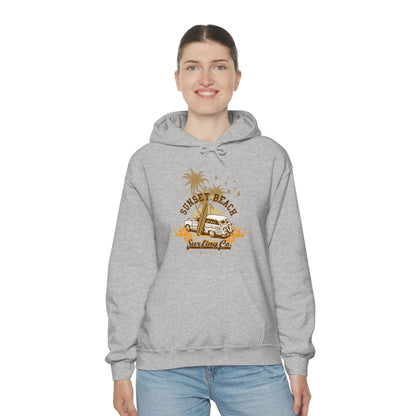 Sunset Beach Surfing Paradise Hoodie