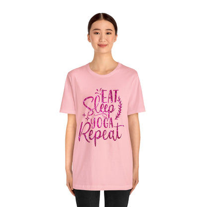 Eat Sleep Yoga Repeat T-Shirt