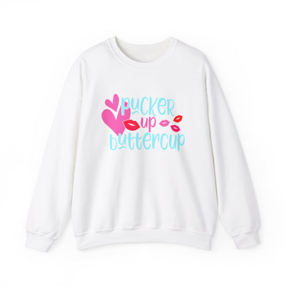 Pucker up buttercup Crewneck Sweatshirt