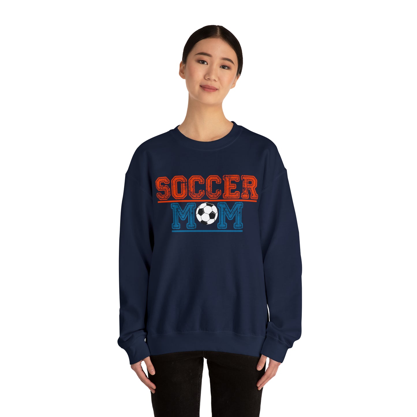 Soccer_MOM 3 Crewneck Sweatshirt