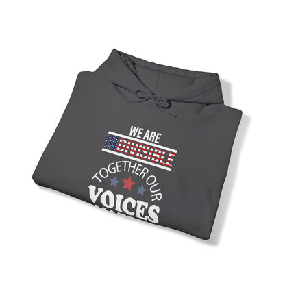 Together our voice matter Hoodie