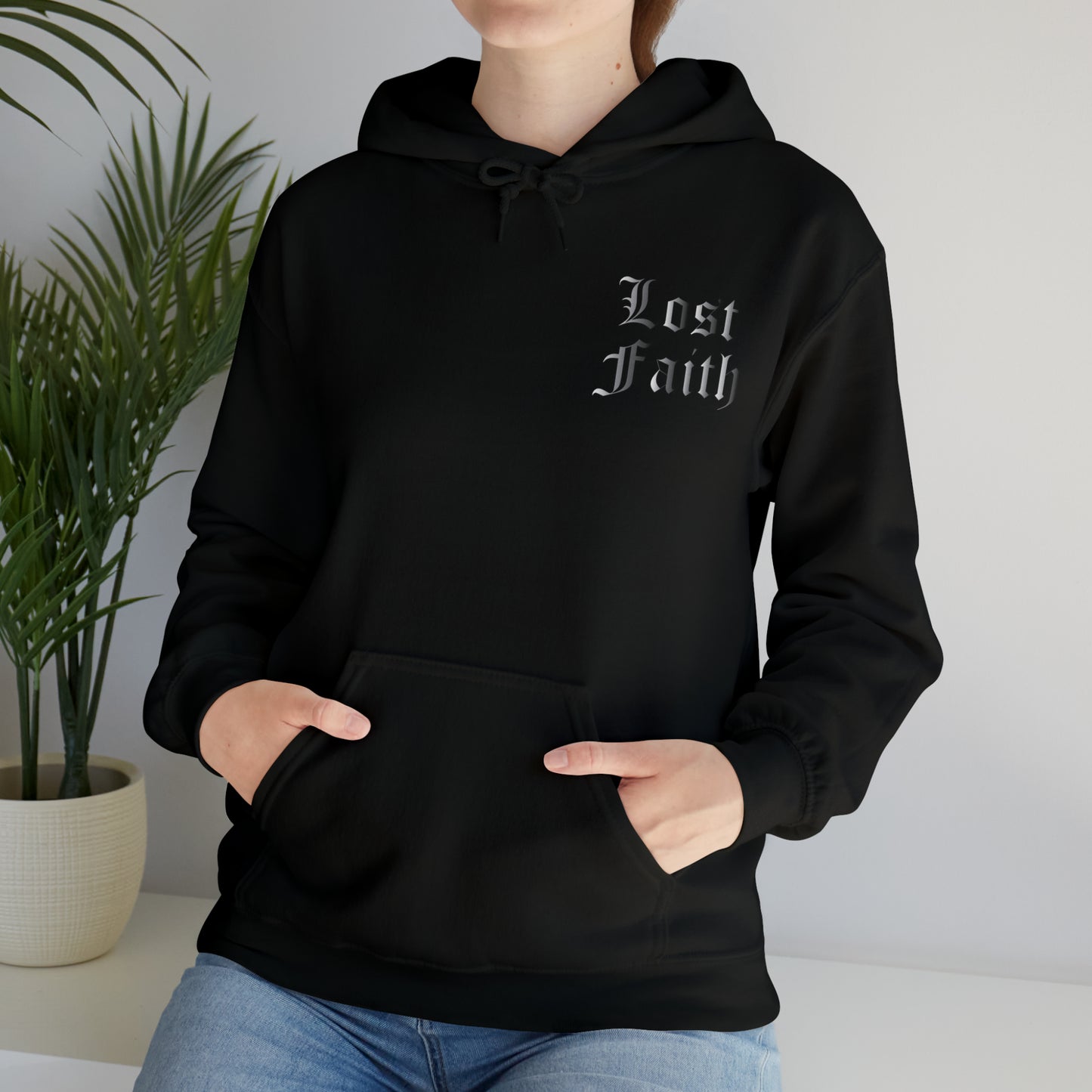 Lost faith tattoo Front and Back Hoodie