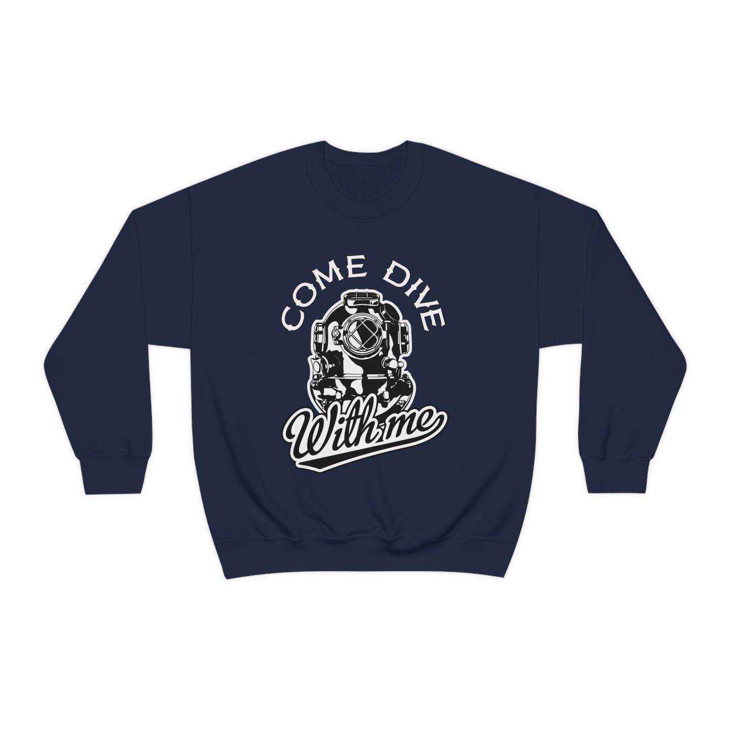 Dive with me Crewneck Sweatshirt