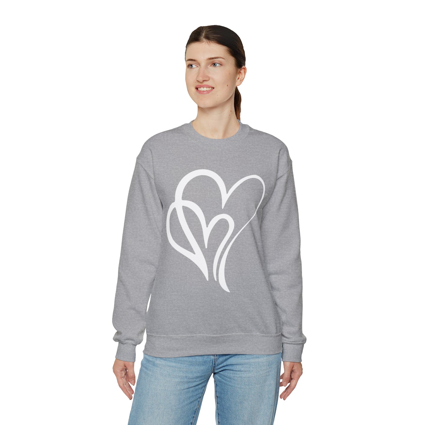 Love you 2 times Crewneck Sweatshirt