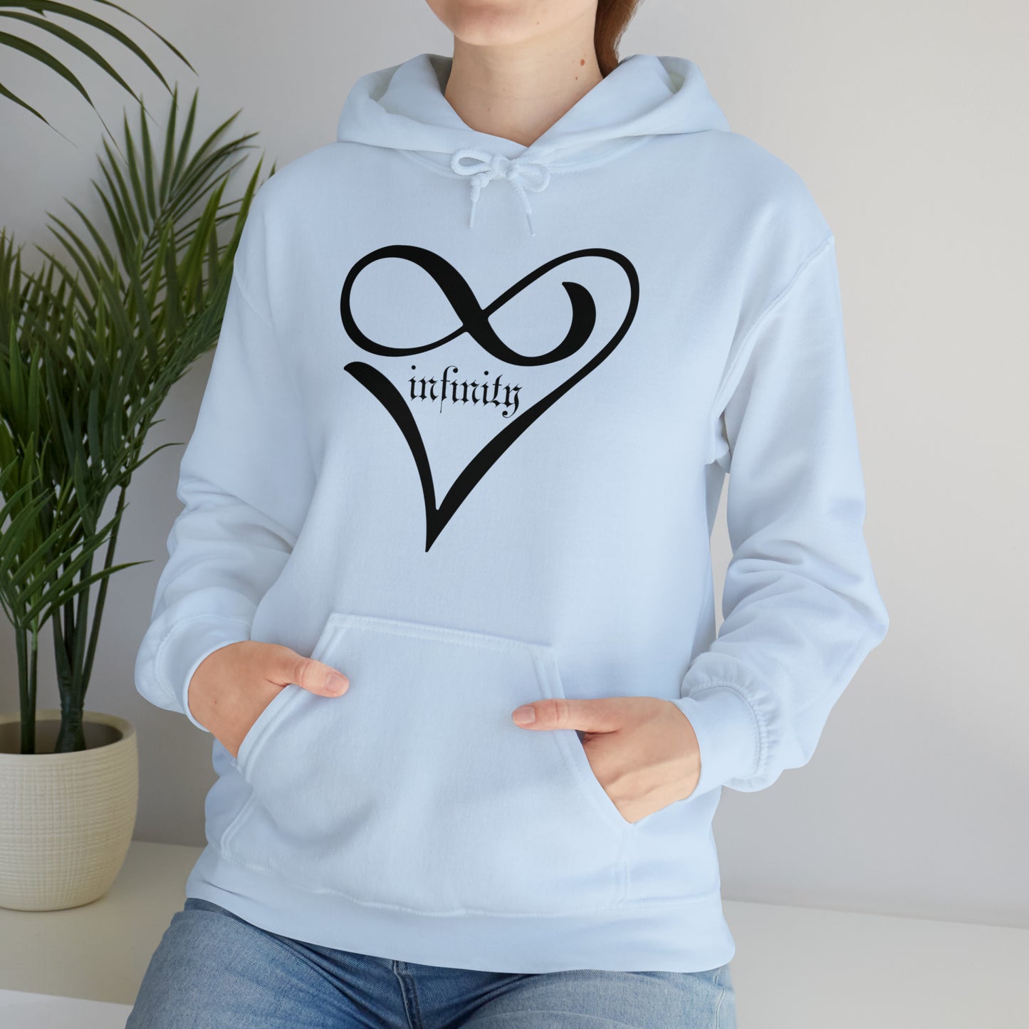 Infinity Heart symbol Hoodie