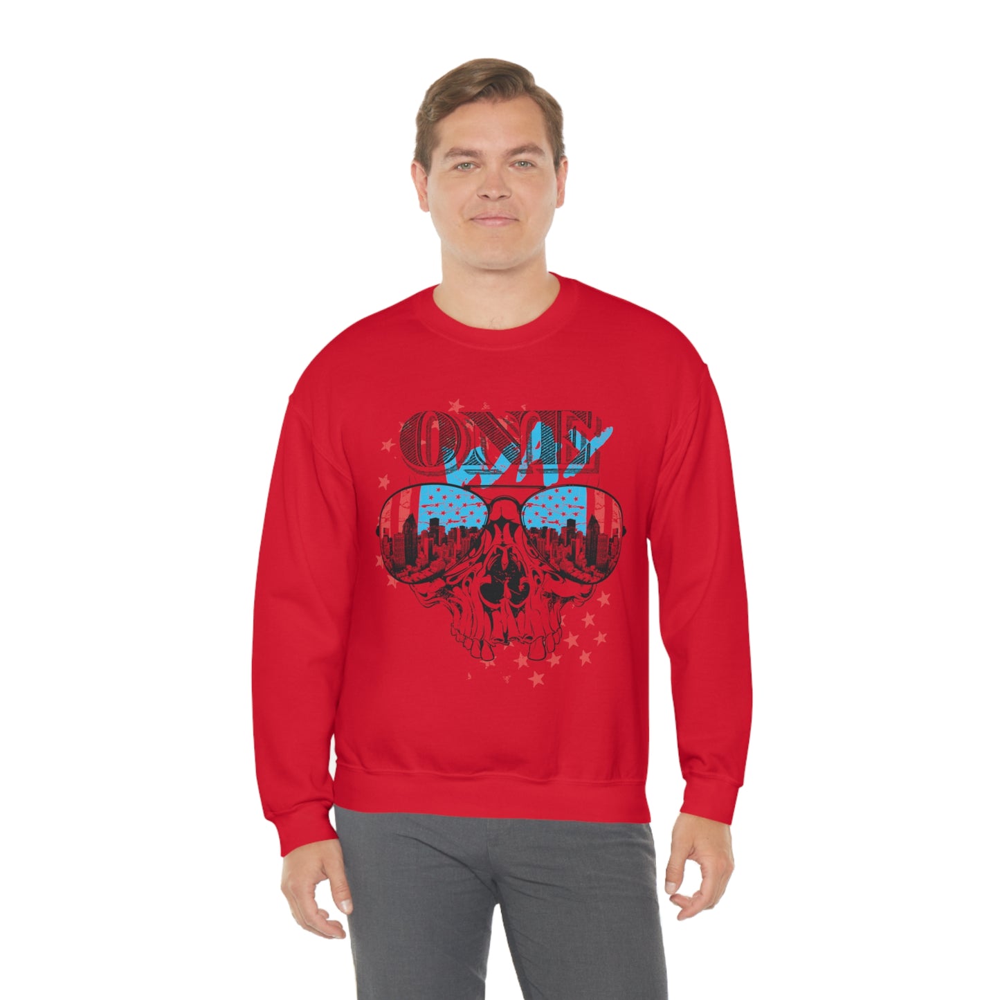 One way Crewneck Sweatshirt