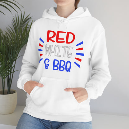 Red White BBQ Hoodie