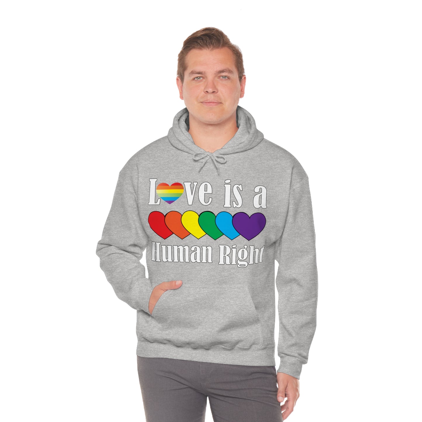 Love is a Human right Hoodie