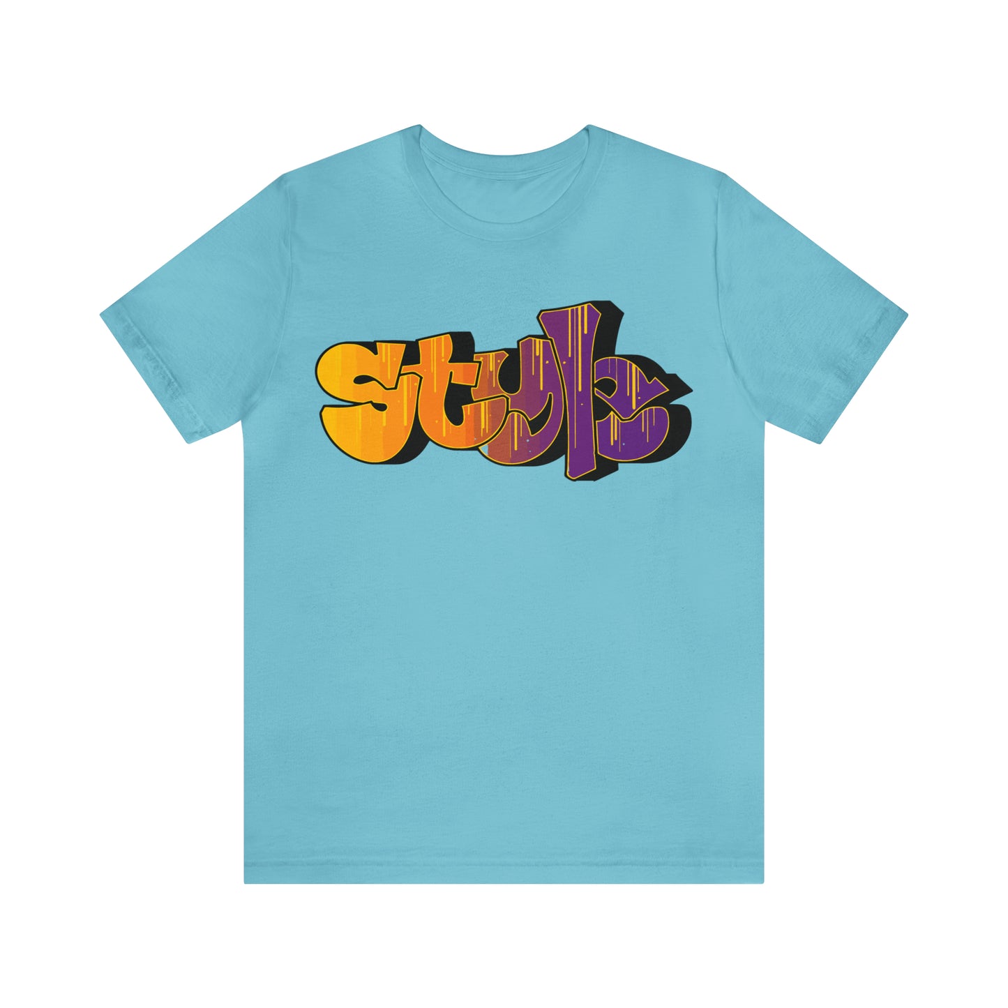 Style colorful graffiti T-Shirt