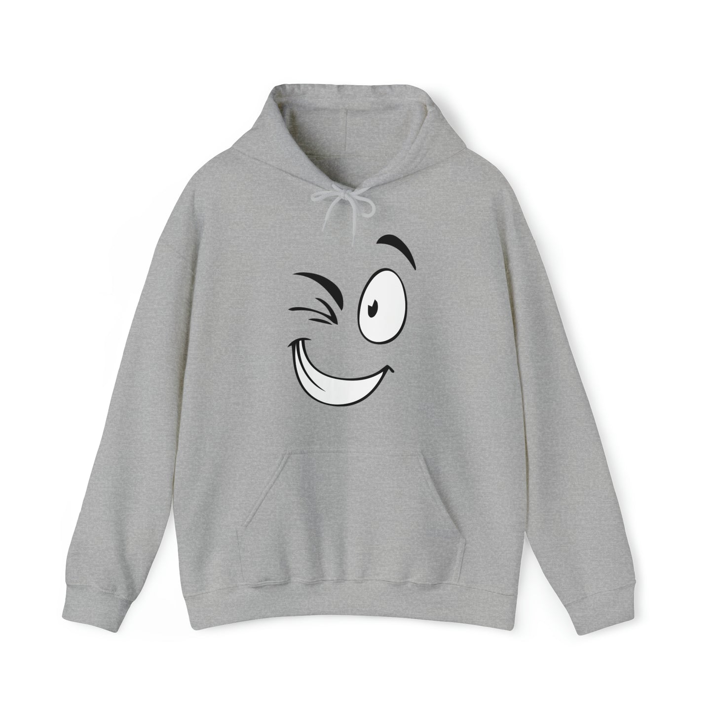 Winked eye face Hoodie