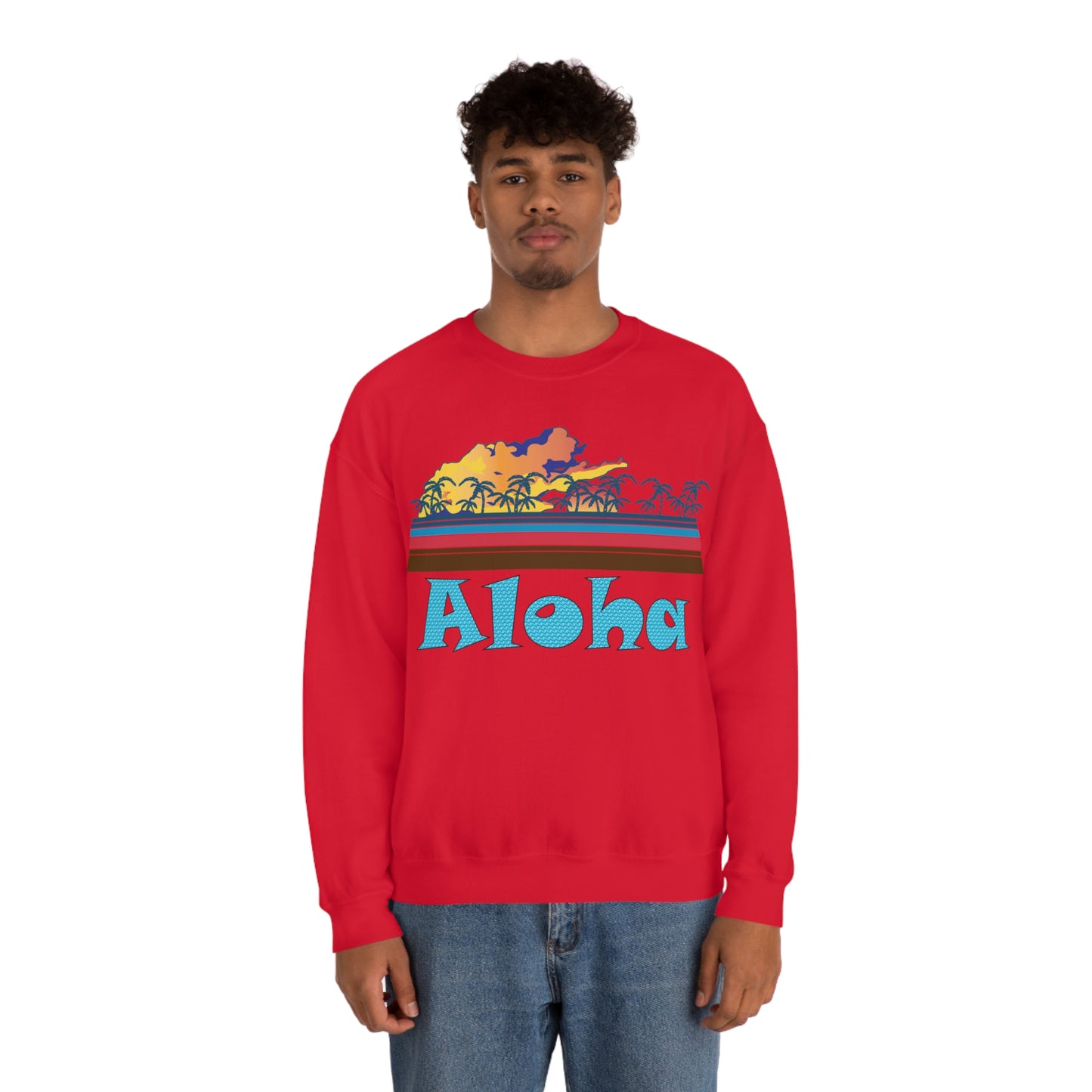 Aloha Beach Crewneck Sweatshirt