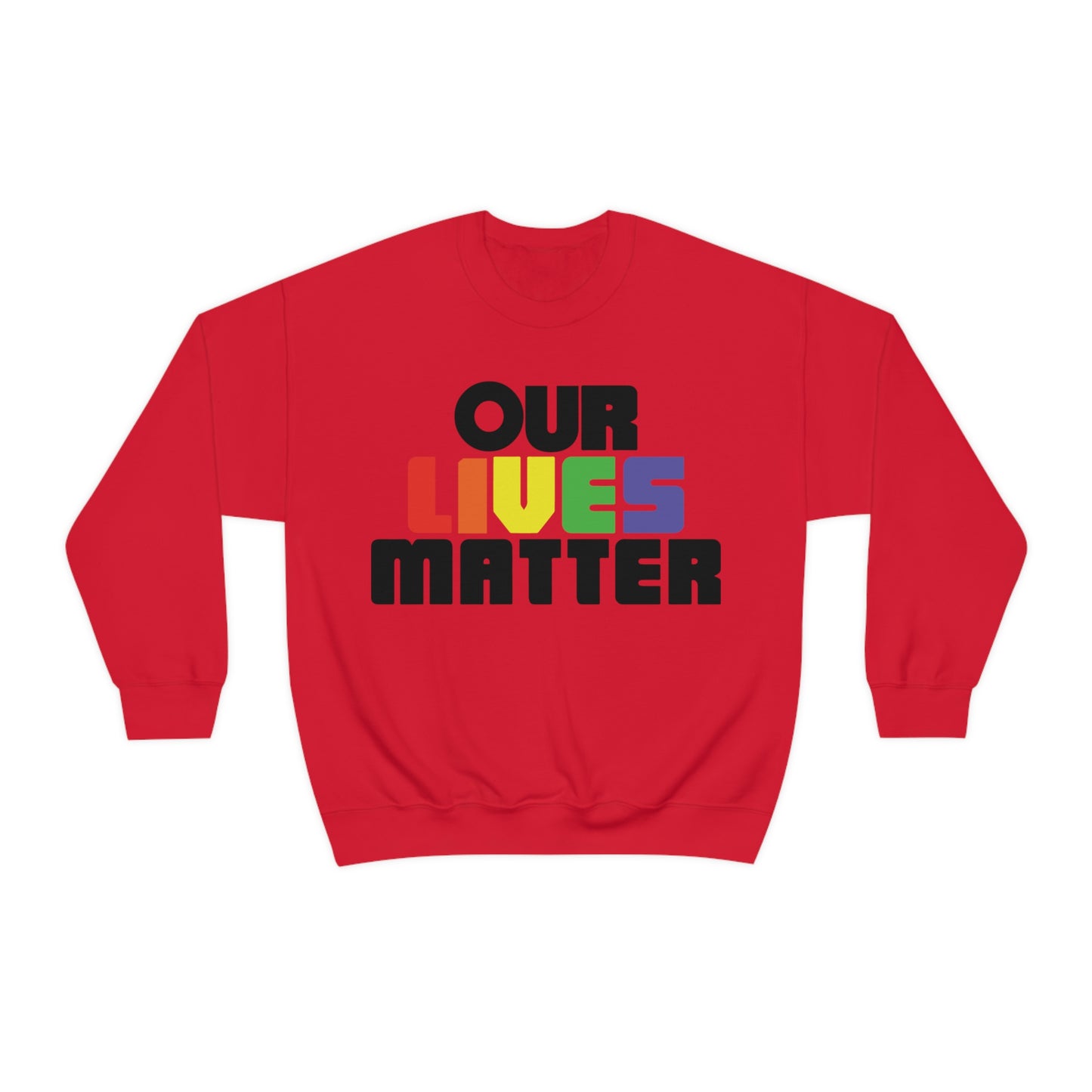 Our lives matter 1 Crewneck Sweatshirt