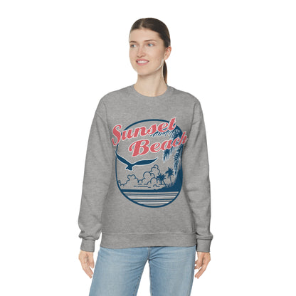 Sunset Beach Crewneck Sweatshirt