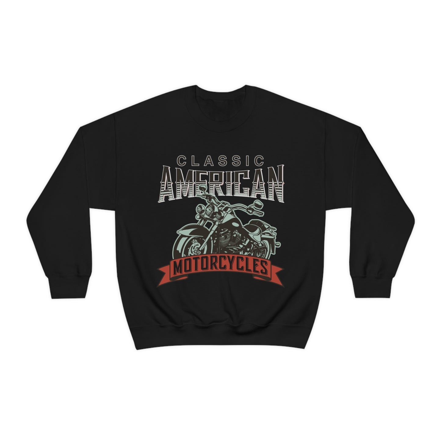 Classic American motorcycles Crewneck Sweatshirt