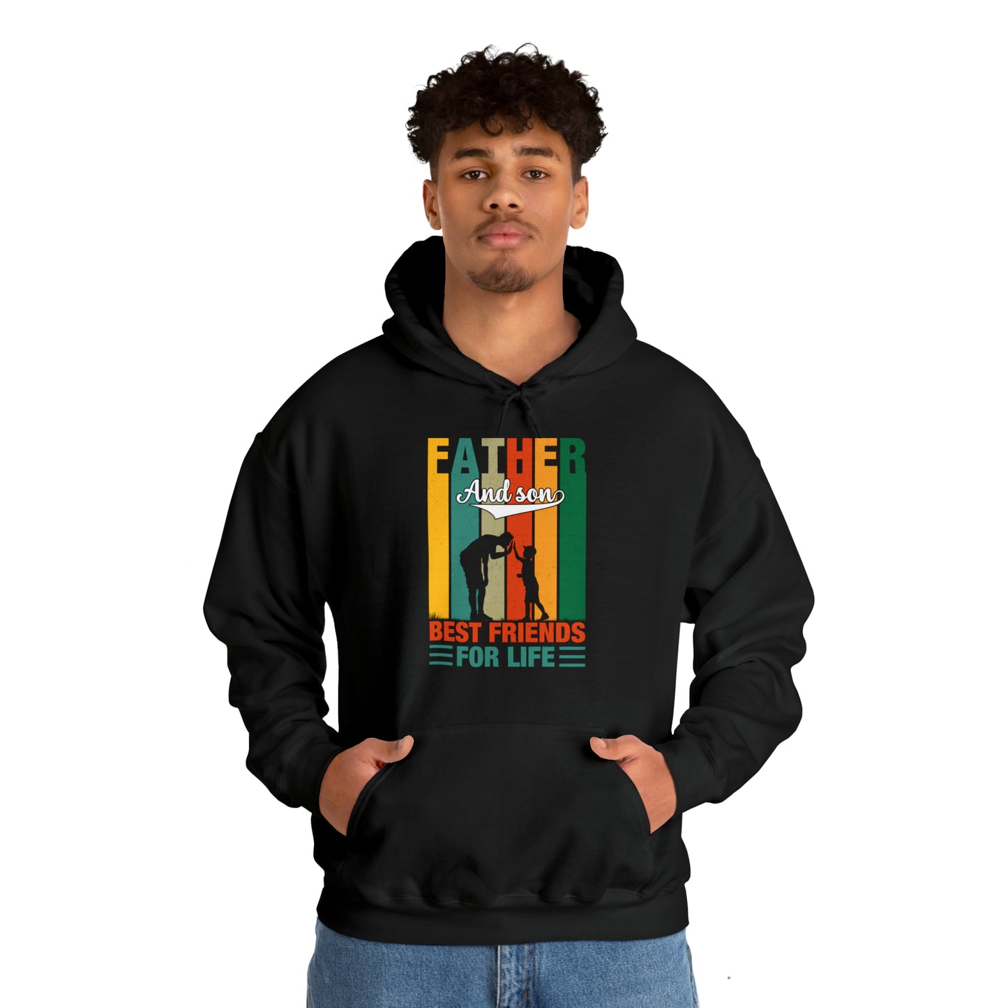 Best friends forever are father and son vintage Hoodie