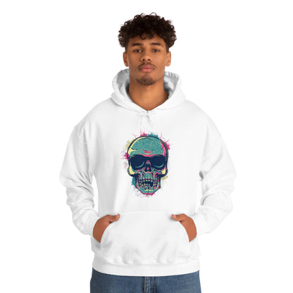 South Beach Skull Hoodie