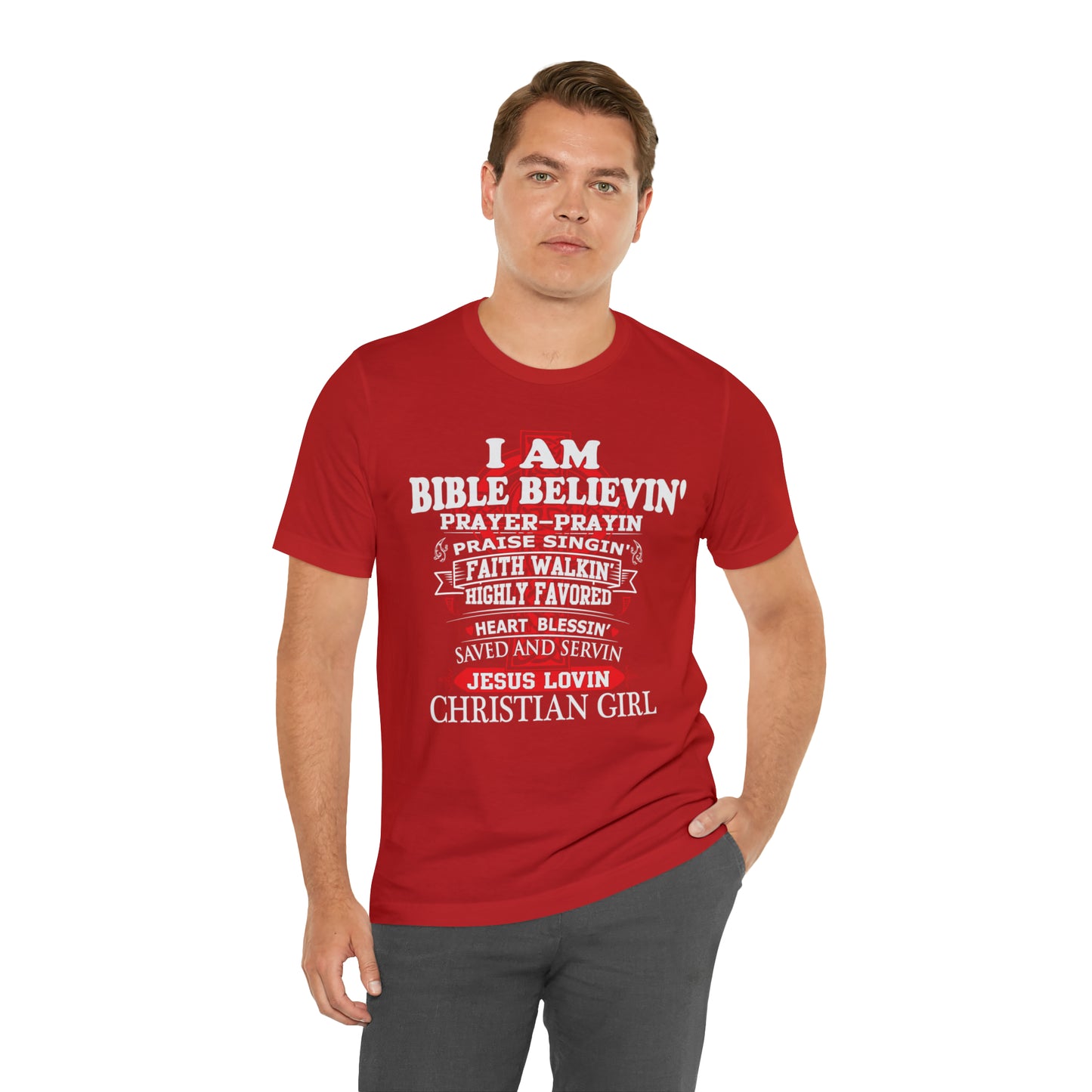 I Am a Christian Girl T-Shirt