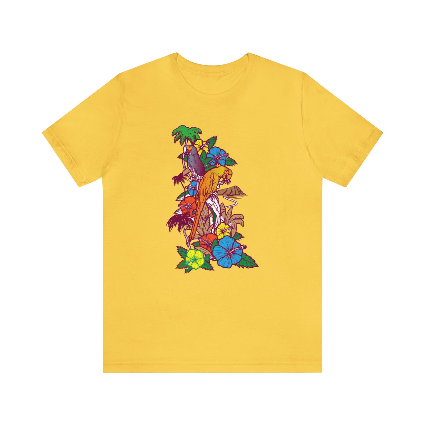 Parrot Jungle Floral T-Shirt