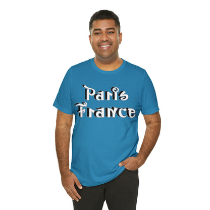 Paris France Graffiti T-Shirt