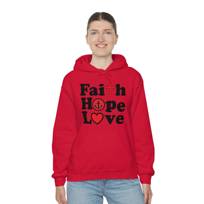 Faith Hope Love Hoodie