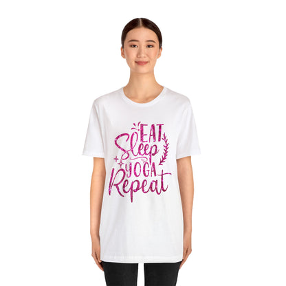 Eat Sleep Yoga Repeat T-Shirt