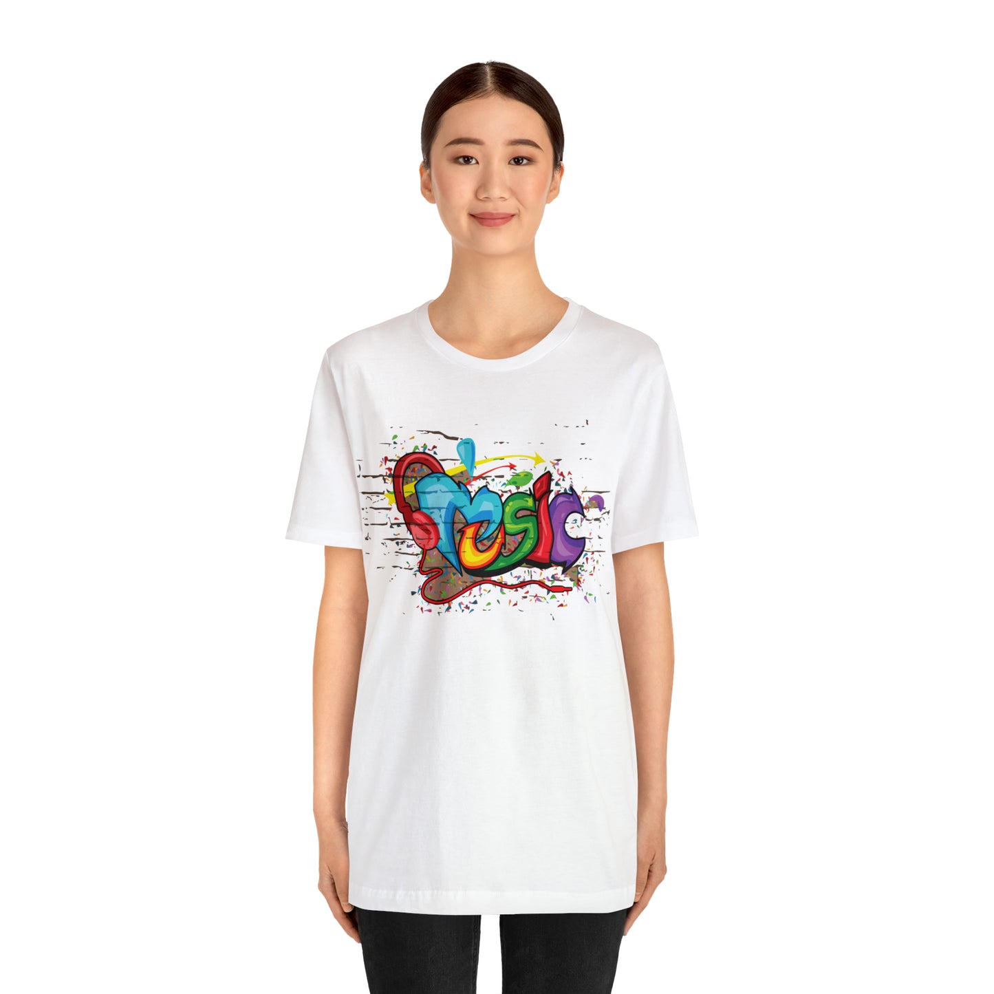 Music colorful graffiti T-Shirt