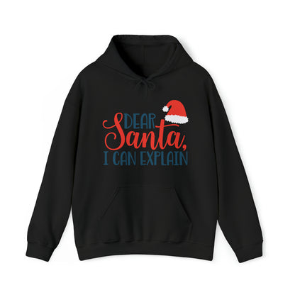 Dear Santa I Can explain Christmas Hoodie