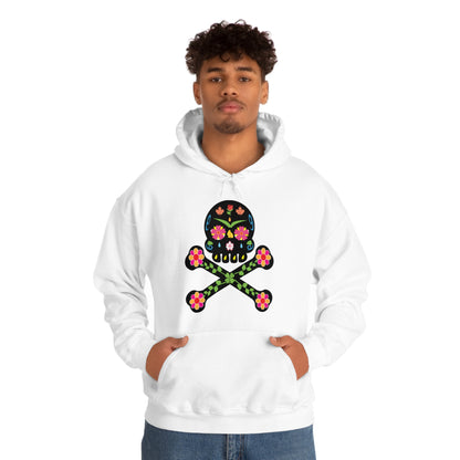 Day of the Dead Skull Hoodie