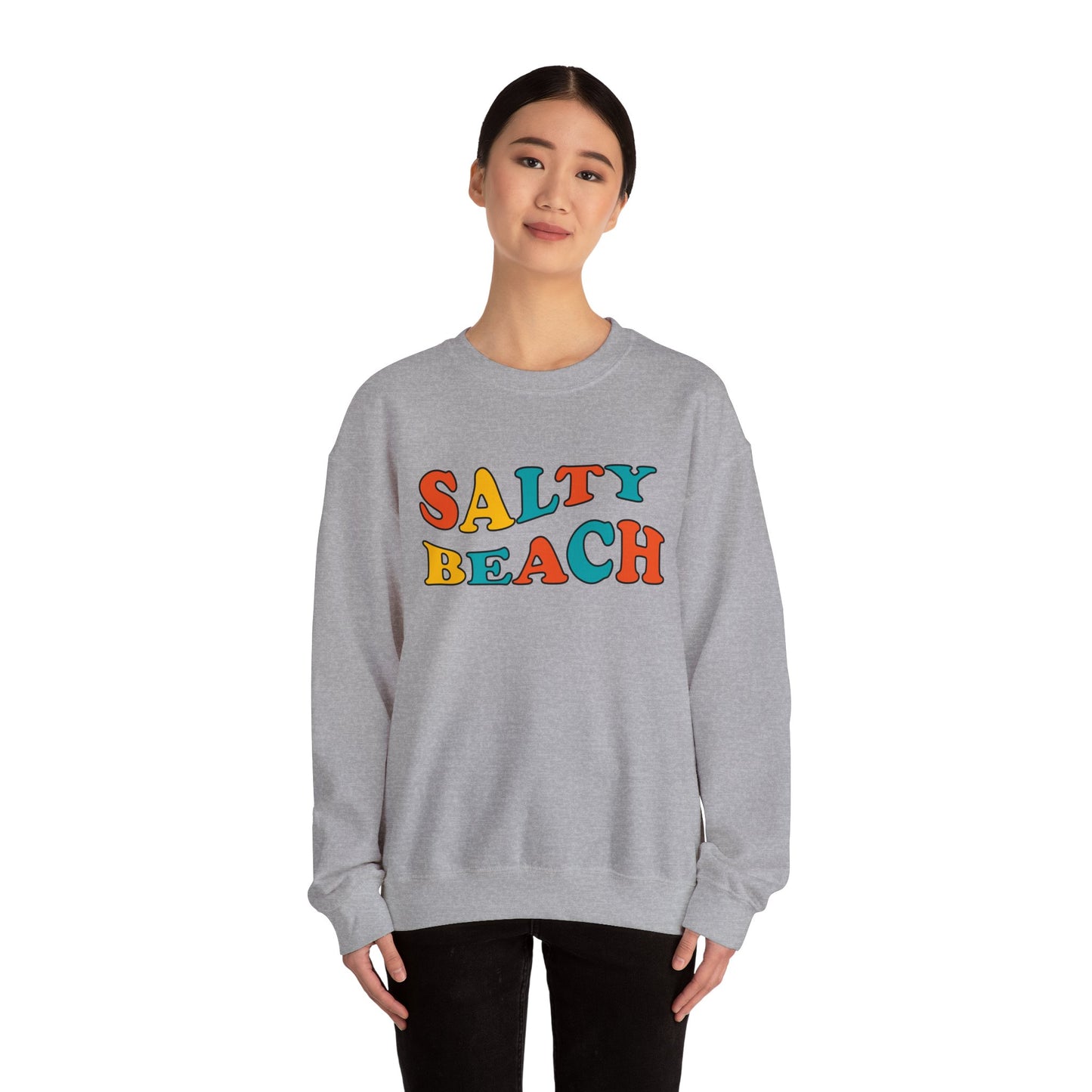 Salty beach Crewneck Sweatshirt