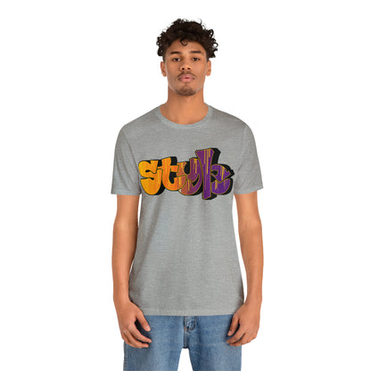 Style colorful graffiti T-Shirt