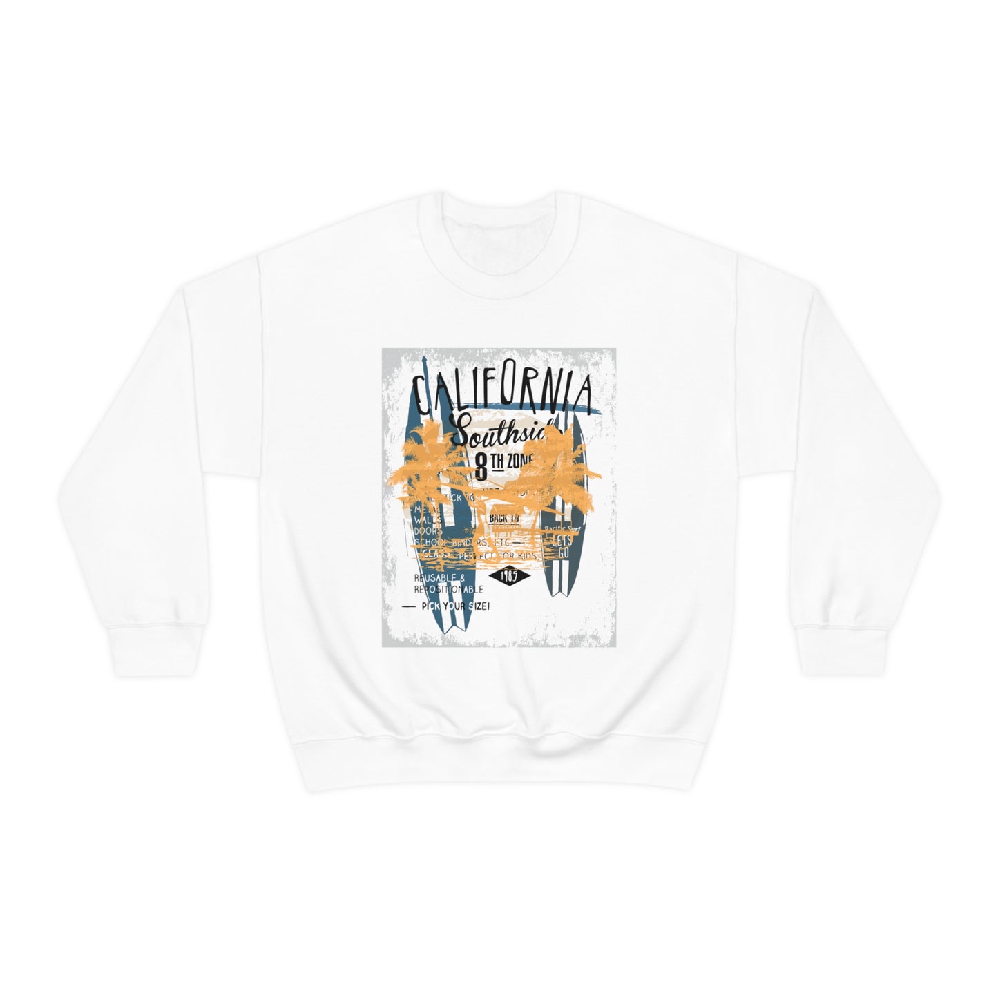 Cali SouthSide Surf Crewneck Sweatshirt