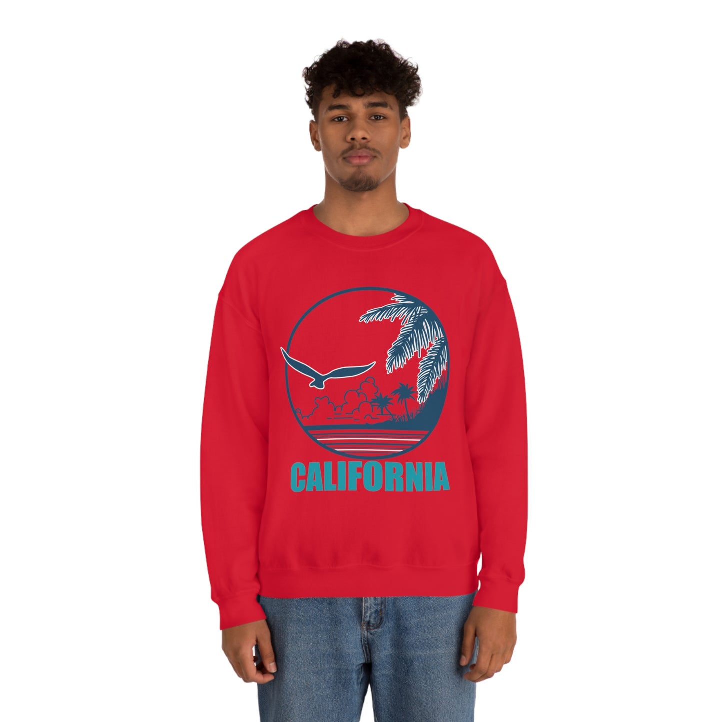 Cali Vibe Crewneck Sweatshirt