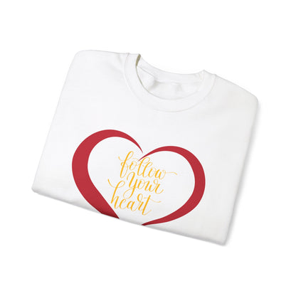 Follow your heart Crewneck Sweatshirt