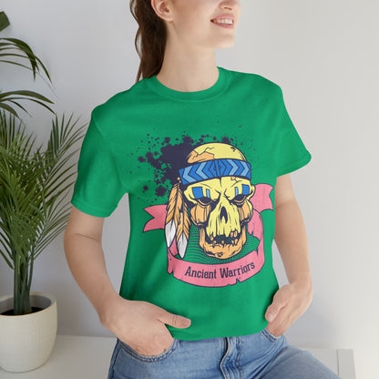 Ancient Warrior Skull Chief T-Shirt