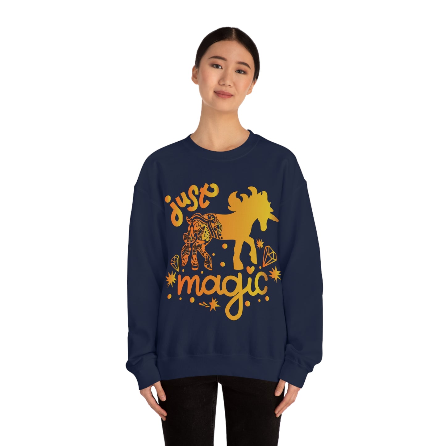 Unicorn just magic Crewneck Sweatshirt