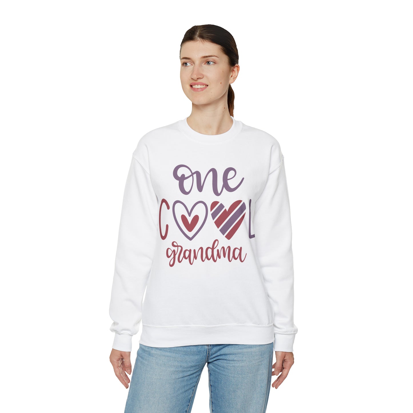 one_cool_grandma Crewneck Sweatshirt