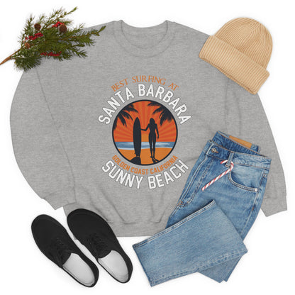 Santa Barbara sunny beach Crewneck Sweatshirt