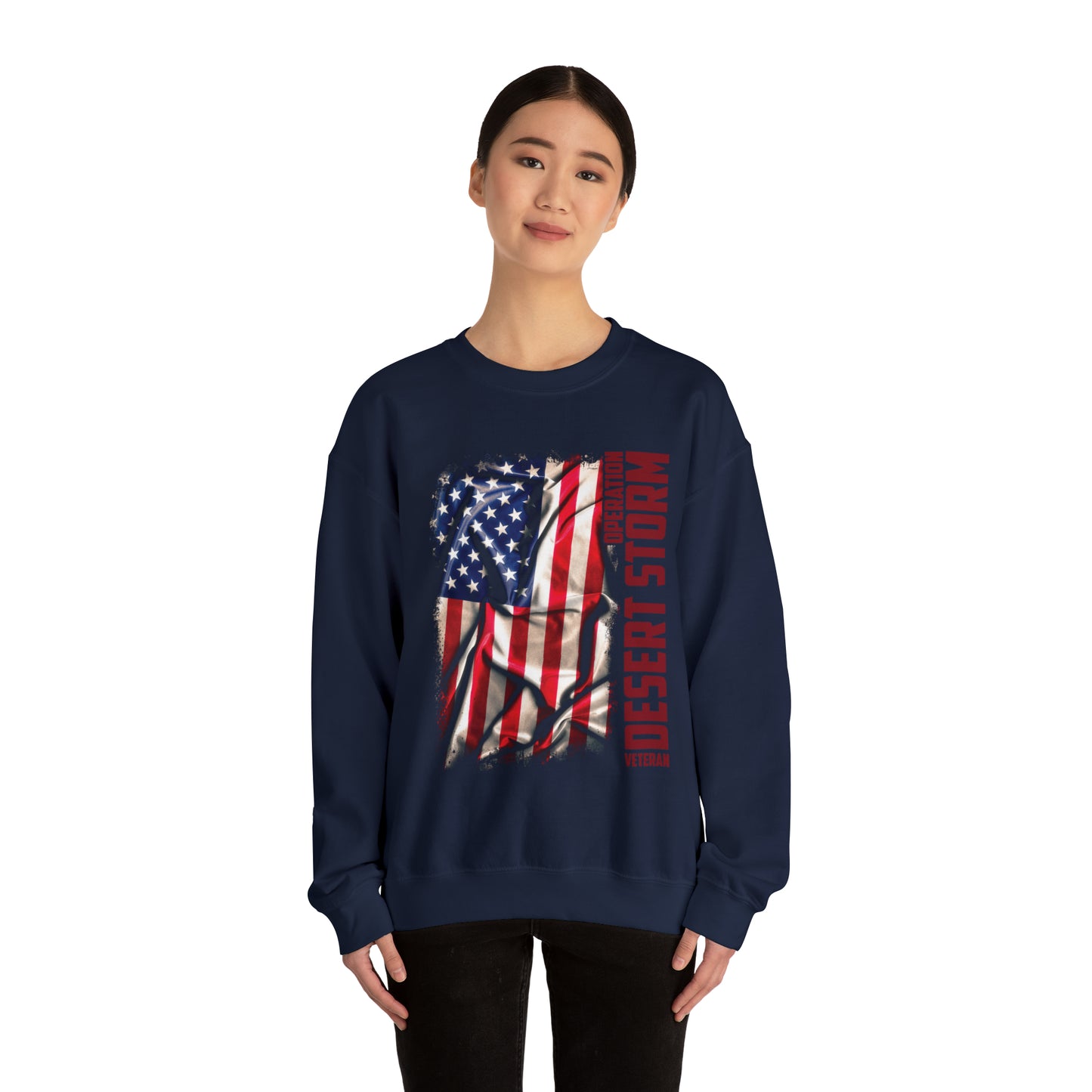 Operation desert storm Veteran Crewneck Sweatshirt