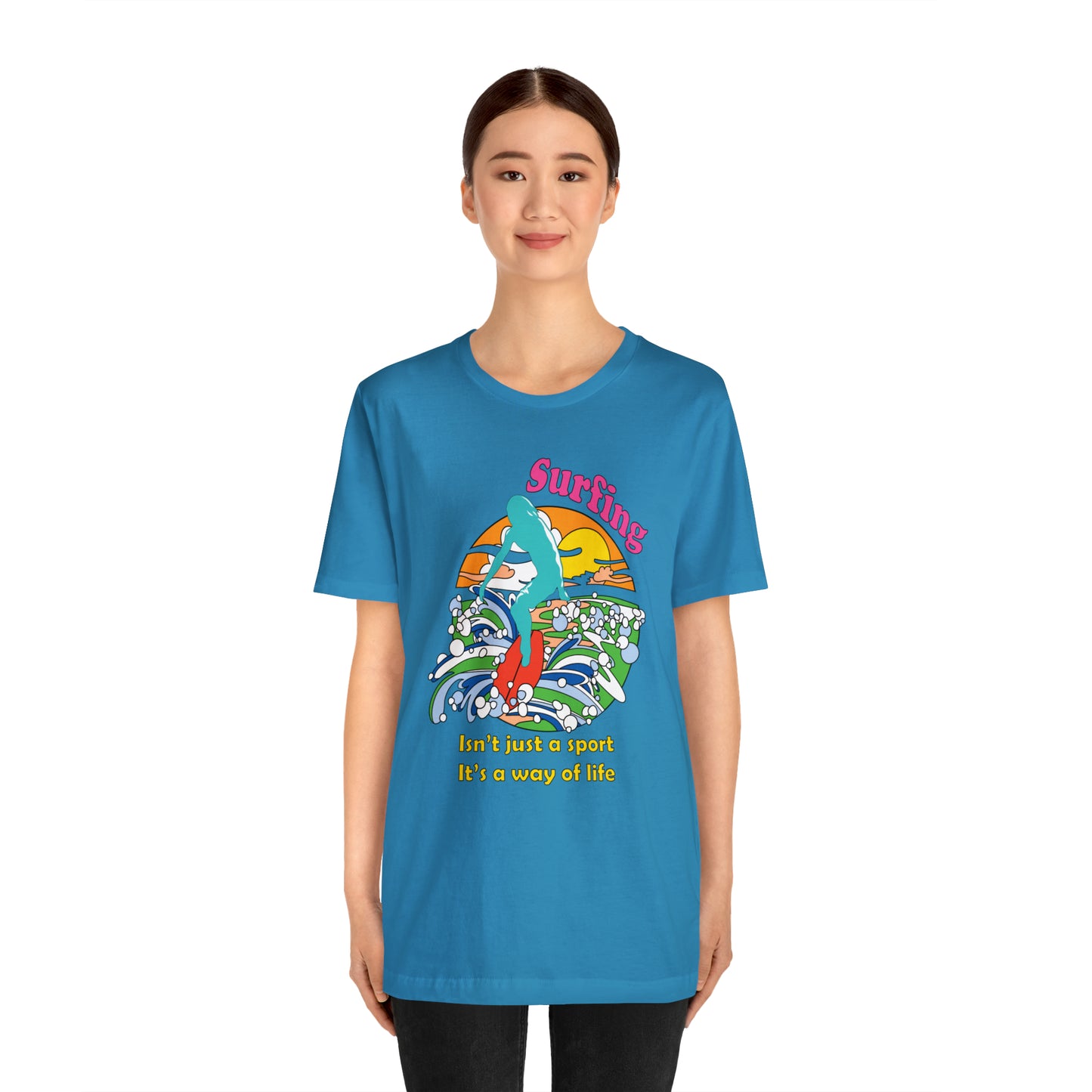 Surfing A Way of Life T-Shirt