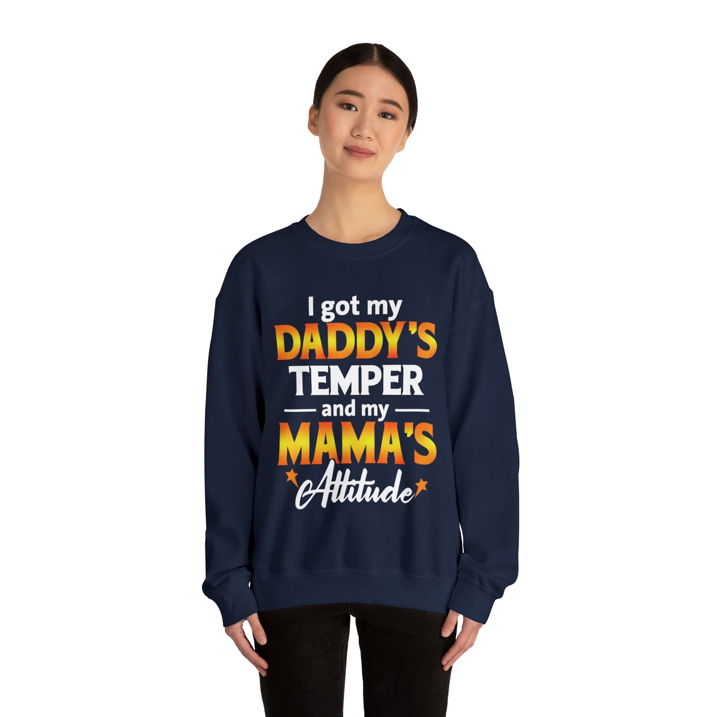 Daddy temper Crewneck Sweatshirt