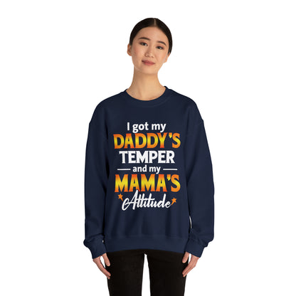 Daddy temper Crewneck Sweatshirt