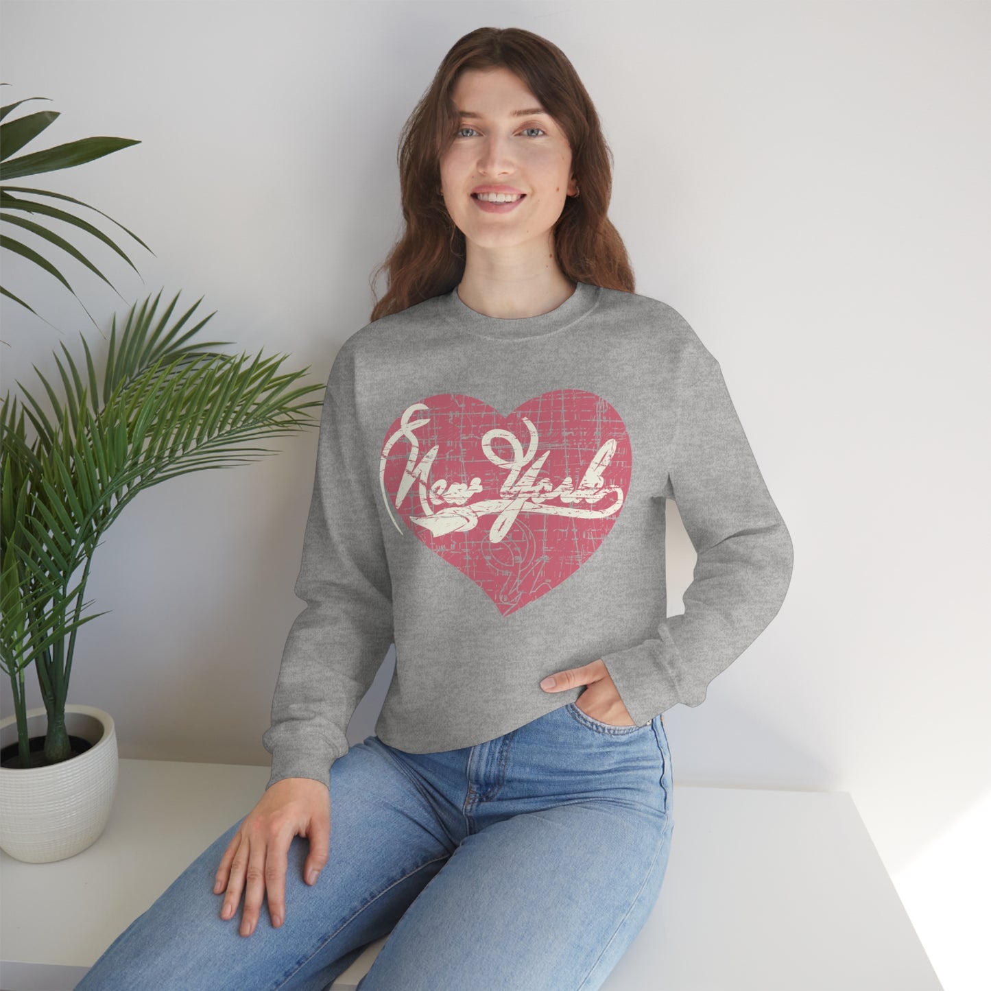 Vintage Love NY Crewneck Sweatshirt