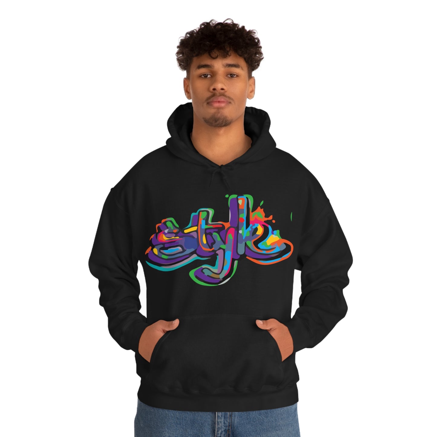 Graffiti style in colors Hoodie