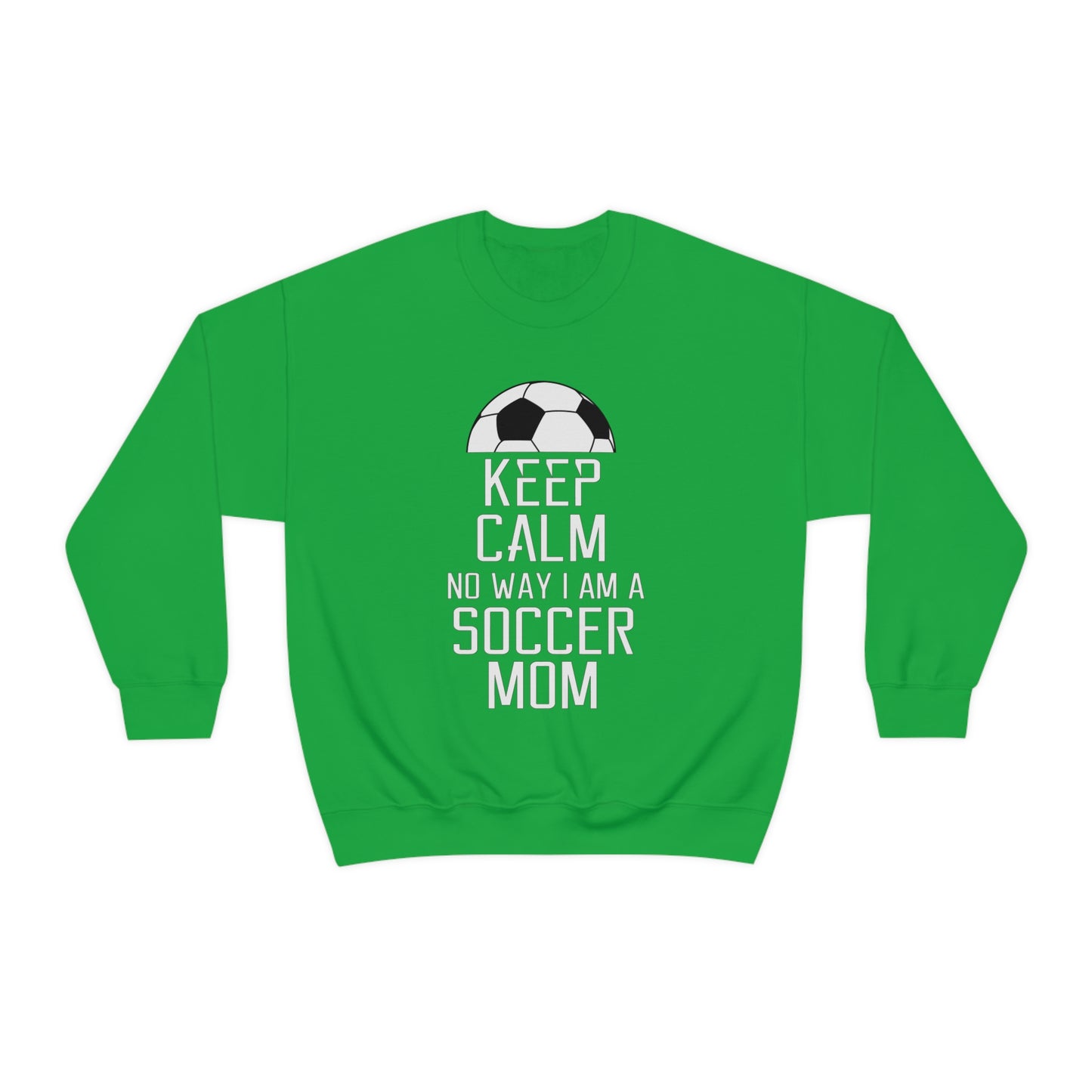 Keep calm soccer mom Crewneck Sweatshirt