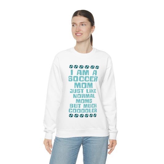 Cooler soccer mom Crewneck Sweatshirt