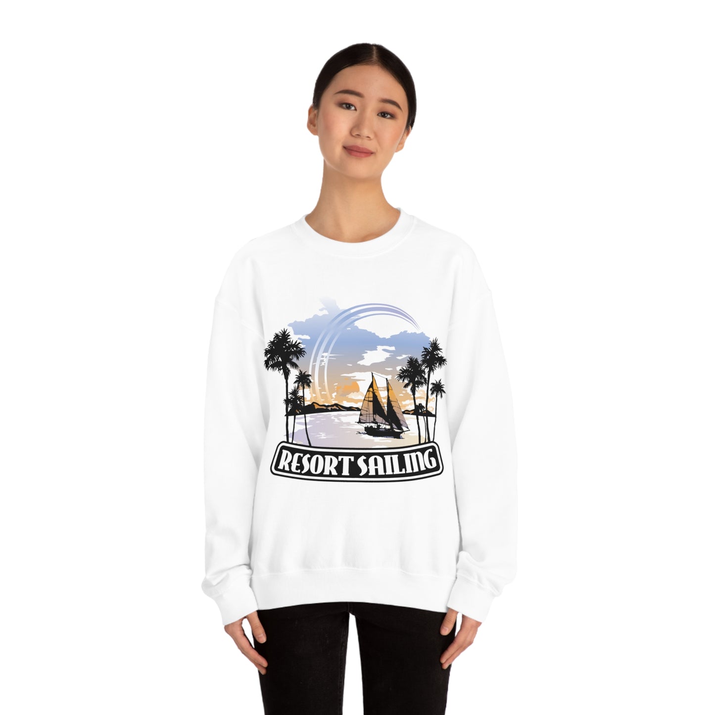 Resort Sailing Crewneck Sweatshirt