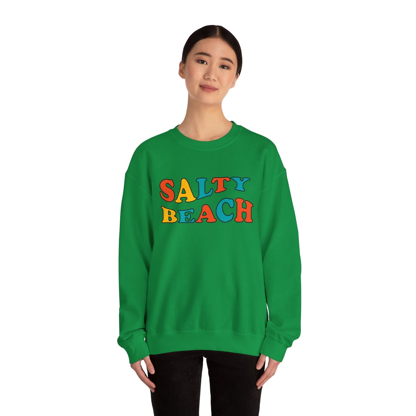 Salty beach Crewneck Sweatshirt