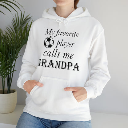 Grandpa Favorite Soccer Player Hoodie