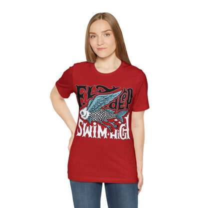 Fly deep swim high T-Shirt